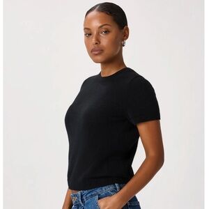 NWT Quince Mongolian Cashmere Tee - Size S